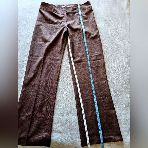 Vintage Y2K La Belle Brown And Gold Sparkle Pants Size 13 - Picture 7 of 7